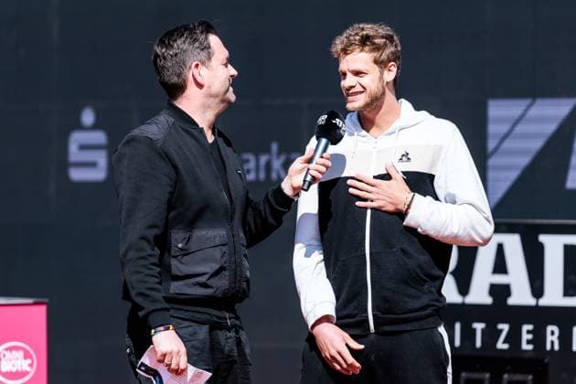 BMW Open Munich ATP 500 Opening Press Conference 11 04 2025 Yannick Hanfmann Germany interview BMW Open by Bitpanda Munich ATP 500 Opening Press Conference, Munich, MTTC Iphitos on 11 04 2025 Copyright: xBEAUTIFULxSPORTS Wunderlx