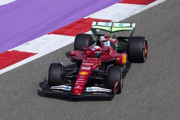 F1 - BAHRAIN GRAND PRIX 2025 38 BEGANOVIC Dino (swe), Scuderia Ferrari SF-25, action during the Formula 1 Gulf Bahrain Grand Prix 2025, 4th round of the 2025 FIA Formula One World Championship, WM, Weltmeisterschaft from April 11 to 13, 2025 on the Bahrain International Circuit, in Sakhir, Bahrain -  Copyright: xFLORENTxGOODENx