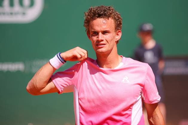 TENNIS - Internazionali di Tennis - 2025 Monza ATP, Tennis Herren Challenger Luca Van Assche during 2025 Monza ATP Challenger, International Tennis match in Monza, Italy, April 11 2025 Monza Italy  Copyright: xIPAxSport ABACAx