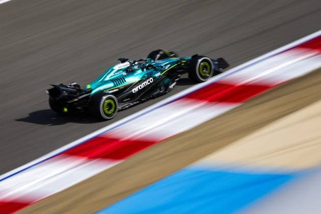 F1 - BAHRAIN GRAND PRIX 2025 18 STROLL Lance (can), Aston Martin F1 Team AMR25, action during the Formula 1 Gulf Bahrain Grand Prix 2025, 4th round of the 2025 FIA Formula One World Championship, WM, Weltmeisterschaft from April 11 to 13, 2025 on the Bahrain International Circuit, in Sakhir, Bahrain - SakhirBahrain  Copyright: xFLORENTxGOODENx