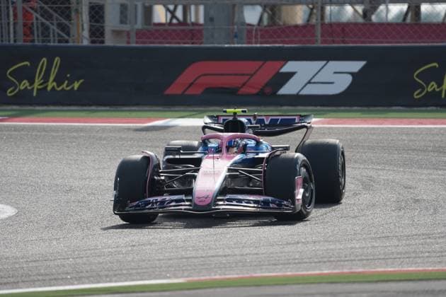 11 04 2025, Bahrain International Circuit, Sakhir, Formula 1 Gulf Air Bahrain Grand Prix 2025 ,in the picture Jack Doohan AUS , BWT Alpine F1 Team Photo by Hasan Bratic DeFodi Images