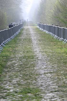 11-04-2025 Allenamento 2 Paris - Roubaix 2025; Arenberg; 