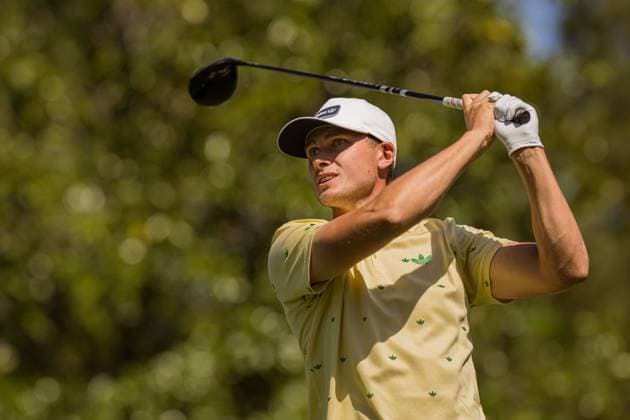 250411 Ludvig Aberg of Sweden during the second round of the 2025 Masters Golf Tournament on April 11, 2025 in Augusta Photo Petter Arvidson BILDBYRAN kod PA PA1008 bbeng golf masters the masters augusta us masters sweden sverige  Copyright: PETTERxARVIDSON BB250411PA041