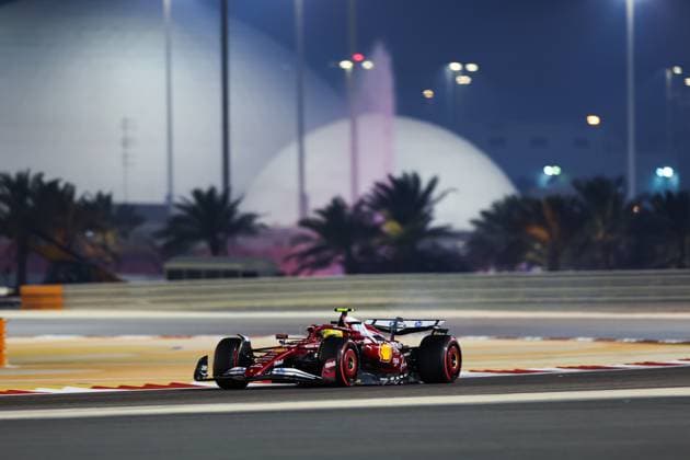 F1 - BAHRAIN GRAND PRIX 2025 44 HAMILTON Lewis (gbr), Scuderia Ferrari SF-25, action action during the Formula 1 Gulf Bahrain Grand Prix 2025, 4th round of the 2025 FIA Formula One World Championship, WM, Weltmeisterschaft from April 11 to 13, 2025 on the Bahrain International Circuit, in Sakhir, Bahrain -  Copyright: xFLORENTxGOODENx