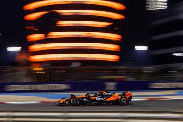 Manama, Bahrain FIA F1 GP of Bahrain, No 81 Oscar Piastri AUS , McLaren MCL39, Mercedes Manama Bahrain