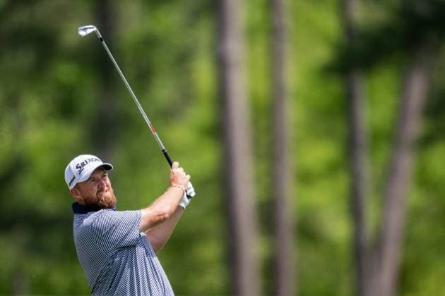 250411 Shane Lowry of Ireland during the second round of the 2025 Masters Golf Tournament on April 11, 2025 in Augusta Photo Petter Arvidson BILDBYRAN kod PA PA1008 bbeng golf masters the masters augusta us masters  Copyright: PETTERxARVIDSON BB250411PA205