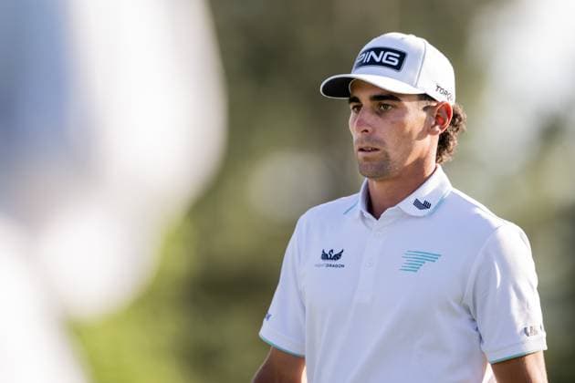 250411 Joaquin Niemann of Chile during the second round of the 2025 Masters Golf Tournament on April 11, 2025 in Augusta Photo Petter Arvidson BILDBYRAN kod PA PA1008 bbeng golf masters the masters augusta us masters  Copyright: PETTERxARVIDSON BB250411PA216