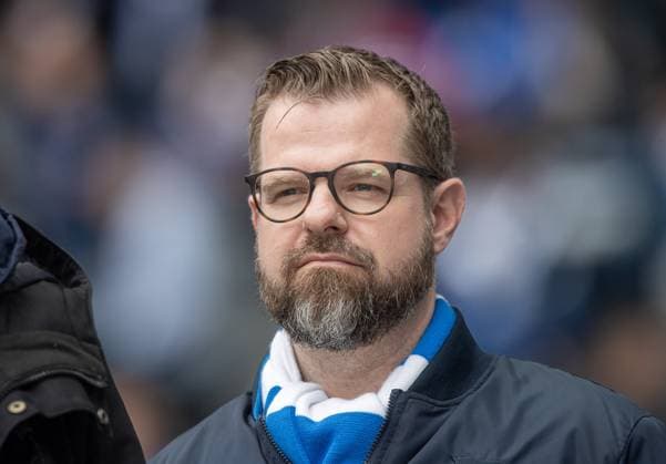 Soccer, Men, Season 2024 2025, 2 Bundesliga 29 Matchday , Hertha BSC SV Darmstadt 98, President Fabian Drescher Hertha BSC , 12 04 2025, Copyright: xSebastianxRäppold MatthiasxKochx