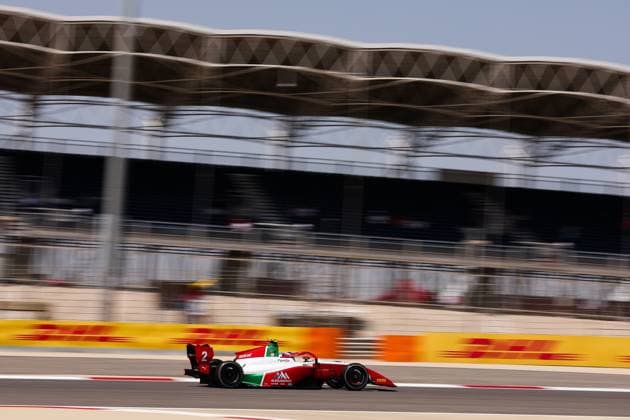 F1 - BAHRAIN GRAND PRIX 2025 02 LEON Noel (mex), Prema Racing, Dallara F3 2025, action during the Formula 1 Gulf Bahrain Grand Prix 2025, 4th round of the 2025 FIA Formula One World Championship, WM, Weltmeisterschaft from April 11 to 13, 2025 on the Bahrain International Circuit, in Sakhir, Bahrain -  Copyright: xEricxAlonsox