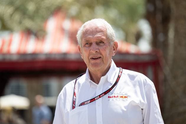 Helmut Marko Oracle Red Bull Racing, Sporting Director , BAH, Formula 1 World Championship, Gulf Air Grand Prix of Bahrain, Bahrain International Circuit, Arrival of the drivers, 2025 season, 12 04 2025 BAH, Formula 1 World Championship, Gulf Air Grand Prix of Bahrain, Bahrain International Circuit, Arrival of the drivers, 2025 season, 12 04 2025 Sakhir Copyright: xEibner-Pressefoto Memmlerx EP_MMR