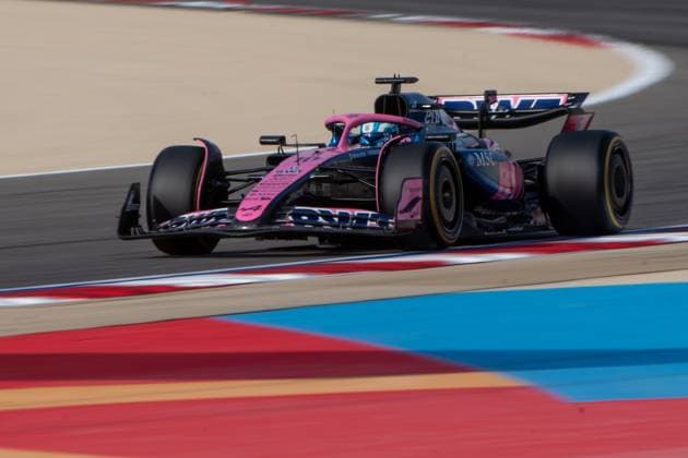 Pierre Gasly BWT Alpine F1 Team, France, 10 in Alpine A525, BAH, Formula 1 World Championship, Gulf Air Grand Prix of Bahrain, Bahrain International Circuit, 3 Free Practice, 2025 season, 12 04 2025 BAH, Formula 1 World Championship, Gulf Air Grand Prix of Bahrain, Bahrain International Circuit, 3 Free Practice, 2025 season, 12 04 2025 Sakhir Copyright: xEibner-Pressefoto Memmlerx EP_MMR