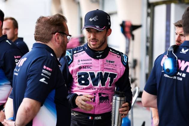 F1 - BAHRAIN GRAND PRIX 2025 GASLY Pierre (fra), Alpine F1 Team A525, portrait during the Formula 1 Gulf Bahrain Grand Prix 2025, 4th round of the 2025 FIA Formula One World Championship, WM, Weltmeisterschaft from April 11 to 13, 2025 on the Bahrain International Circuit, in Sakhir, Bahrain - SakhirBahrain  Copyright: xEricxAlonsox