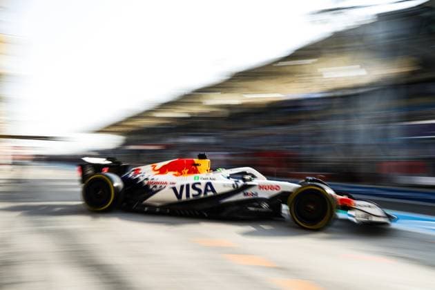 F1 - BAHRAIN GRAND PRIX 2025 06 HADJAR Isack (fra), Visa Cash App RB F1 Team VCARB02 during the Formula 1 Gulf Bahrain Grand Prix 2025, 4th round of the 2025 FIA Formula One World Championship, WM, Weltmeisterschaft from April 11 to 13, 2025 on the Bahrain International Circuit, in Sakhir, Bahrain - SakhirBahrain  Copyright: xEricxAlonsox