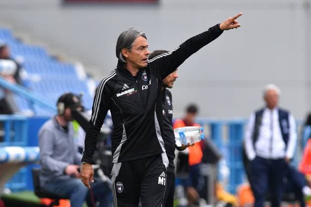CALCIO - Serie B - AC Reggiana vs AC Pisa Head coach of Pisa Filippo Inzaghi during AC Reggiana vs AC Pisa, Italian soccer Serie B match in Reggio Emilia, Italy, April 12 2025 Reggio Emilia Italy  Copyright: xIPAxSport ABACAx