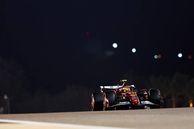 F1 - BAHRAIN GRAND PRIX 2025 44 HAMILTON Lewis (gbr), Scuderia Ferrari SF-25, action during the Formula 1 Gulf Bahrain Grand Prix 2025, 4th round of the 2025 FIA Formula One World Championship, WM, Weltmeisterschaft from April 11 to 13, 2025 on the Bahrain International Circuit, in Sakhir, Bahrain -  Copyright: xEricxAlonsox