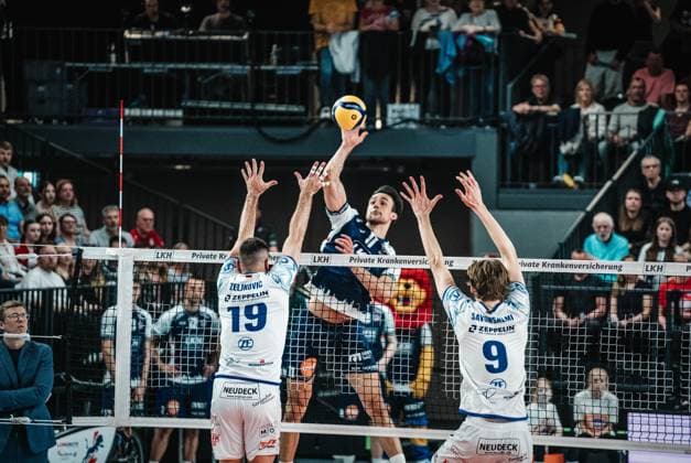 Volleyball, VBL, SVG Lüneburg - VfB Friedrichshafen