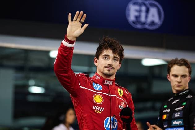 F1 - BAHRAIN GRAND PRIX 2025 LECLERC Charles (mco), Scuderia Ferrari SF-25, portrait during the Formula 1 Gulf Bahrain Grand Prix 2025, 4th round of the 2025 FIA Formula One World Championship, WM, Weltmeisterschaft from April 11 to 13, 2025 on the Bahrain International Circuit, in Sakhir, Bahrain -  Copyright: xEricxAlonsox