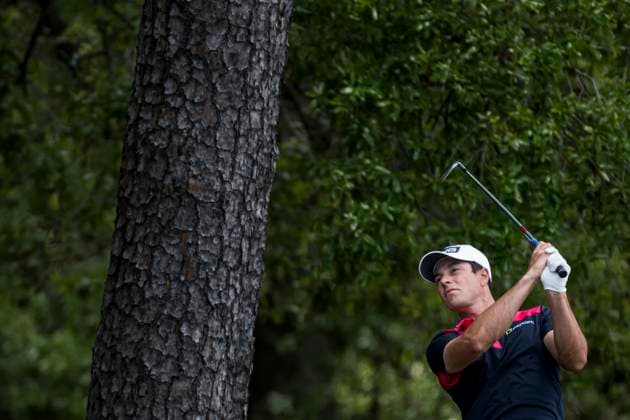 250412 Viktor Hovland of Norway during the third round of the 2025 Masters Golf Tournament on April 12, 2025 in Augusta Photo Petter Arvidson BILDBYRAN kod PA PA1009 bbeng golf masters the masters augusta us masters norge  Copyright: PETTERxARVIDSON BB250412PA021
