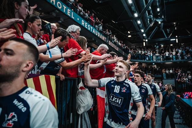 Axel Valdemar Juul Larsen 18 SVG Lüneburg after the match