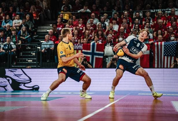 Oskar Alve Espeland 9 SVG Lüneburg in defense