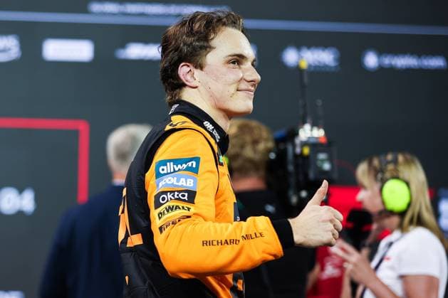 F1 - BAHRAIN GRAND PRIX 2025 PIASTRI Oscar (aus), McLaren F1 Team MCL39, portrait during the Formula 1 Gulf Bahrain Grand Prix 2025, 4th round of the 2025 FIA Formula One World Championship, WM, Weltmeisterschaft from April 11 to 13, 2025 on the Bahrain International Circuit, in Sakhir, Bahrain - SakhirBahrain  Copyright: xEricxAlonsox
