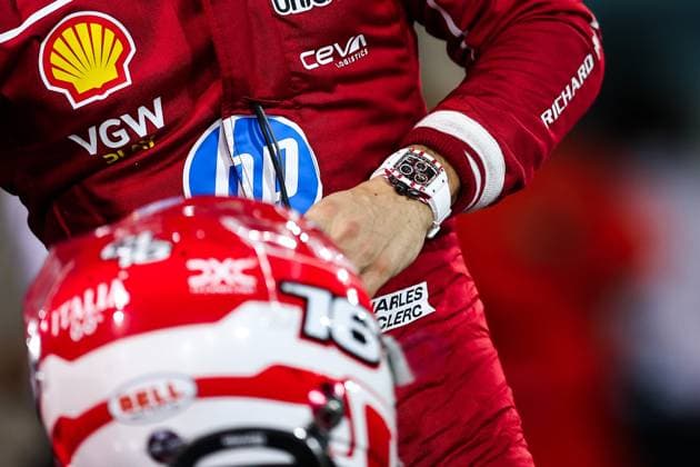 F1 - BAHRAIN GRAND PRIX 2025 LECLERC Charles (mco), Scuderia Ferrari SF-25, portrait during the Formula 1 Gulf Bahrain Grand Prix 2025, 4th round of the 2025 FIA Formula One World Championship, WM, Weltmeisterschaft from April 11 to 13, 2025 on the Bahrain International Circuit, in Sakhir, Bahrain - SakhirBahrain  Copyright: xEricxAlonsox