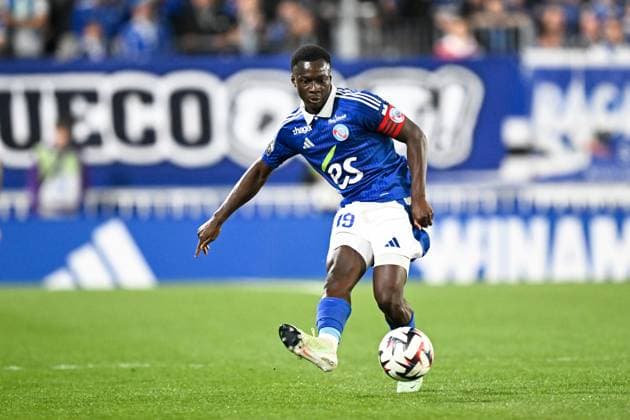 RC Strasbourg Alsace v OGC Nice - Ligue 1 McDonald s 2024 2025 19 Habib DIARRA (rcsa) during the Ligue 1 McDonald s match between Strasbourg and Nice at Stade de la Meinau on April 12, 2025 in Strasbourg, France. Strasbourg France  Copyright: xFEPx 776305386