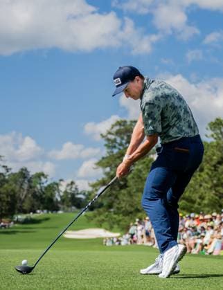 250412 Matt McCarty of the United States during the third round of the 2025 Masters Golf Tournament on April 12, 2025 in Augusta Photo Petter Arvidson BILDBYRAN kod PA PA1009 bbeng golf masters the masters augusta us masters  Copyright: PETTERxARVIDSON BB250412PA179
