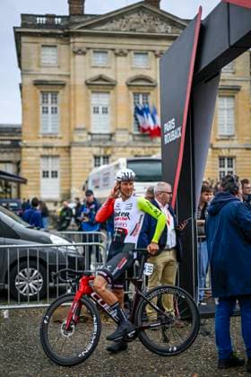 Paris Roubaix 2025 Cycling Race Roubaix, France - April 13 : Van Der Hoorn Taco (NED) of Intermarche - Wanty before the start of the race during the 122nd edition of Paris Roubaix an UCI World Tour cycling race for Men Elite of 259,7 kms with start in Compiegne and finish at the Velodrome Andre-Petrieux in Roubaix on April 13, 2025 in Roubaix, France, 13 04 2025 ( Motordriver Kenny Verfaillie - Roubaix France  Copyright: xNicoxVereeckenx