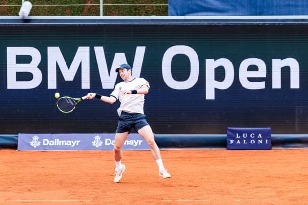 BMW Open Munich ATP 500 13 04 2025 Botic Van De Zandschulp Netherlands in match against Learner Tien USA BMW Open by Bitpanda Munich ATP 500 Day 2, Munich, MTTC Iphitos on 13 04 2025 Copyright: xBEAUTIFULxSPORTS Wunderlx