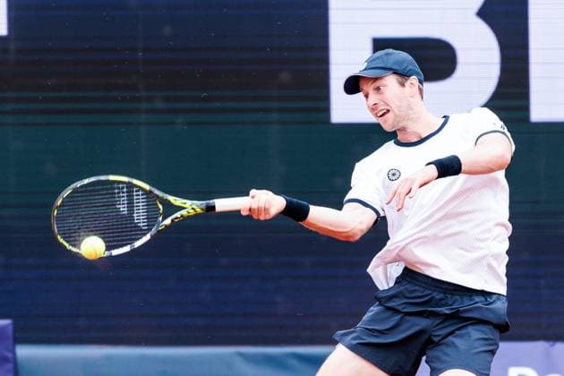 BMW Open Munich ATP 500 13 04 2025 Botic Van De Zandschulp Netherlands in match against Learner Tien USA BMW Open by Bitpanda Munich ATP 500 Day 2, Munich, MTTC Iphitos on 13 04 2025 Copyright: xBEAUTIFULxSPORTS Wunderlx