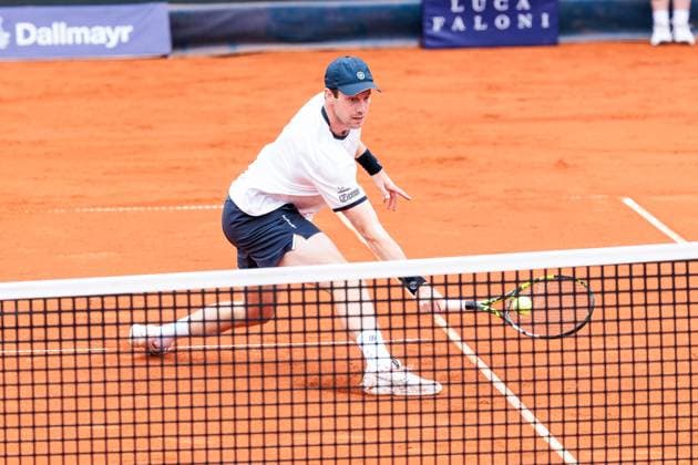 BMW Open Munich ATP 500 13 04 2025 Botic Van De Zandschulp Netherlands in match against Learner Tien USA BMW Open by Bitpanda Munich ATP 500 Day 2, Munich, MTTC Iphitos on 13 04 2025 Copyright: xBEAUTIFULxSPORTS Wunderlx
