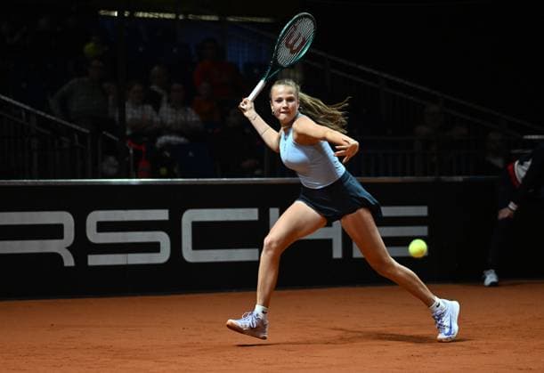 Porsche Tennis Grand Prix 2025 in Stuttgart, 12 04 2025 Marielle Thamm GER Porsche Tennis Grand Prix 2025