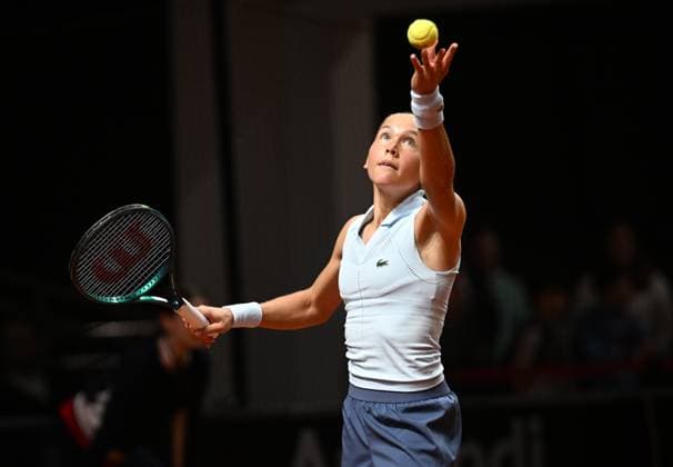 Porsche Tennis Grand Prix 2025 in Stuttgart, 12 04 2025 Erika Andreeva RUS Porsche Tennis Grand Prix 2025