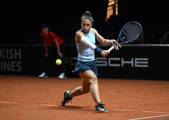 Porsche Tennis Grand Prix 2025 in Stuttgart, 12 04 2025 Sara Errani ITA Porsche Tennis Grand Prix 2025