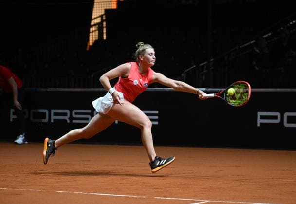 Porsche Tennis Grand Prix 2025 in Stuttgart, 12 04 2025 Natasja Schunk GER Porsche Tennis Grand Prix 2025