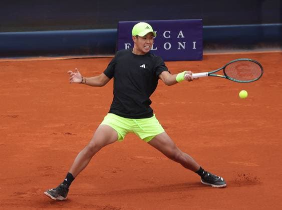 13 04 2025, BMW Open 2025, ATP Tour 500, MTTC Iphitos, Munich, Tennis, Sport, in the picture Learner Tien USA