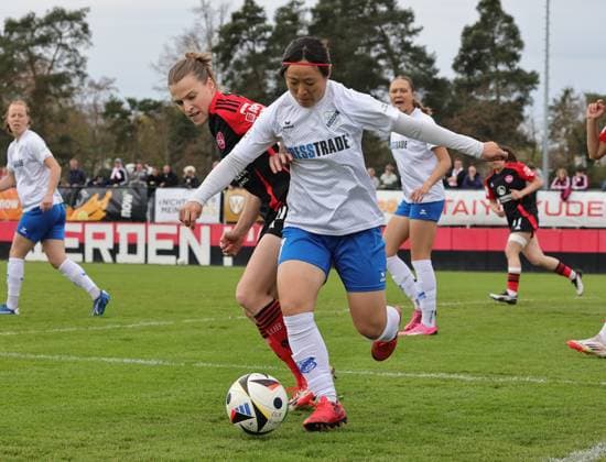 13 04 2025 Soccer Season 2024 2025 2 Women Soccer Bundesliga 21 Matchday 1 FC Nürnberg FCN Club Clubfrauen SC Sand Sportfoto Zink DaMa xdaxmax Nastassja Lein 24, 1 FC Nürnberg FCN Rio Takizawa 17, SC Sand
