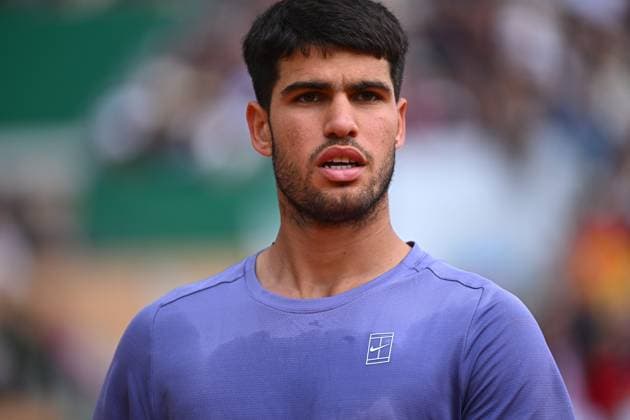 Carlos Alcaraz Wins Rolex Monte Carlo Tournament - Monaco Carlos Alcaraz (ESP) wins 1st place trophy during the Monte Carlo ATP, Tennis Herren Masters Series Tournament final tennis match at the Monte Carlo Country Club in Monte Carlo, Monaco on April 13, 2025. Photo by Corinne Dubreuil ATP Tour ABACAPRESS.COM Monaco Monte-Carlo Monaco  Copyright: xDubreuilxCorinne ABACAx