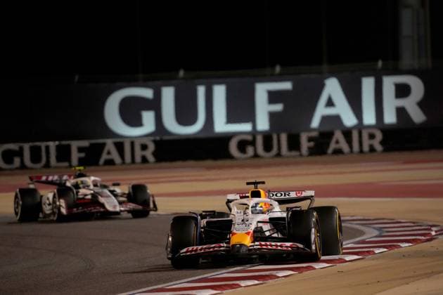 13 04 2025, Bahrain International Circuit, Sakhir, Formula 1 Gulf Air Bahrain Grand Prix 2025 ,in the picture Isack Hadjar FRA , Visa Cash App RB Formula One Team Photo by Hasan Bratic DeFodi Images