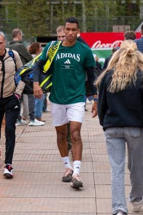 Felix Auger Aliassime CAN , Tennis, BMW Open 2025, ATP 500 Munich, 13 04 2025 Munich Bavaria Germany Copyright: xkolbert-press GeosvanyxCafassox