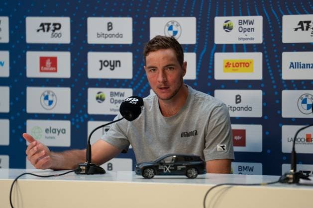 Jan Lennard Struff GER , Tennis, BMW Open 2025, ATP 500 Munich, 13 04 2025 Munich Bavaria Germany Copyright: xkolbert-press GeosvanyxCafassox