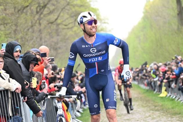 13-04-2025 Paris - Roubaix; 2025, Groupama - Fdj; Russo, Clement; Arenberg; 