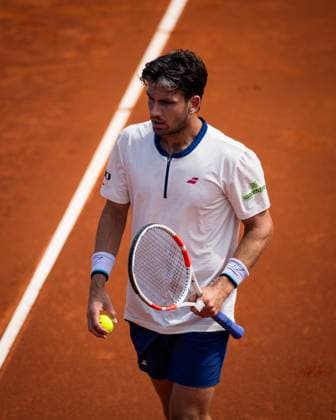 Cameron Norrie of Great Britain during his match against Damir Dzumhur of Bosnia and Herzegovina during day two of the Barcelona Open Banc Sabadell at Real Club De Tenis Barcelona, Spain (Judit Cartiel SPP) Copyright: xJuditxCartiel SPPx spp-en-JuCa-JUCA1157