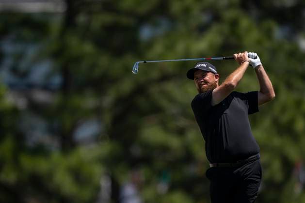 250413 Shane Lowry of Ireland during the final round of the 2025 Masters Golf Tournament on April 13, 2025 in Augusta Photo Petter Arvidson BILDBYRAN kod PA PA1010 bbeng golf masters the masters augusta us masters  Copyright: PETTERxARVIDSON BB250413PA019