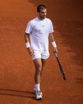 Borna Coric of Croatia during their match of day two of the Barcelona Open Banc Sabadell at Real Club De Tenis Barcelona, Spain (Judit Cartiel SPP) Copyright: xJuditxCartiel SPPx spp-en-JuCa-JUCA2646