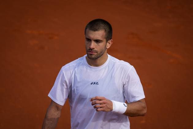 Borna Coric of Croatia during their match of day two of the Barcelona Open Banc Sabadell at Real Club De Tenis Barcelona, Spain (Judit Cartiel SPP) Copyright: xJuditxCartiel SPPx spp-en-JuCa-JUCA2993