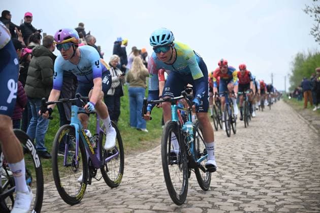13-04-2025 Paris - Roubaix; 2025, Xds - Astana; Troisvilles A Inchy; 
