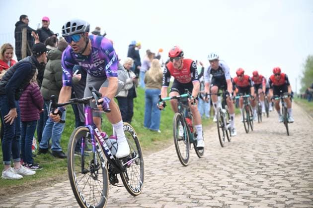 13-04-2025 Paris - Roubaix; 2025, Jayco - Alula; Mezgec, Luka; Troisvilles A Inchy; 