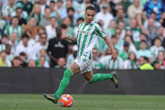 ESP: Real Betis - Villarreal CF. La Liga EA Sports. Date 31 Antony Dos Santos of Real Betis during the La Liga EA Sports, date 31 between Real Betis and Villarreal CF played at Benito Villamarin Stadium on April 13, 2024 in Sevilla, Spain. kpng Copyright: xPressinphotox AP_250413_BET_VIL_010